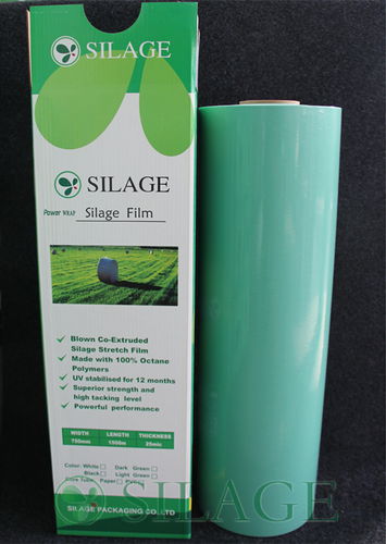 Пленка для силосования - Silage Packaging Co., LTD - из пластика / для защиты от УФ / зеленая