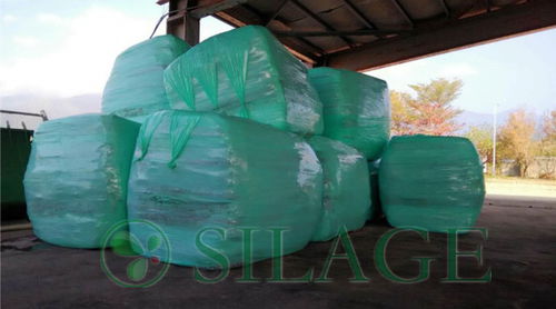 Пленка для обмотки тюков - Silage Packaging Co., LTD - для защиты от УФ / белая / зеленая