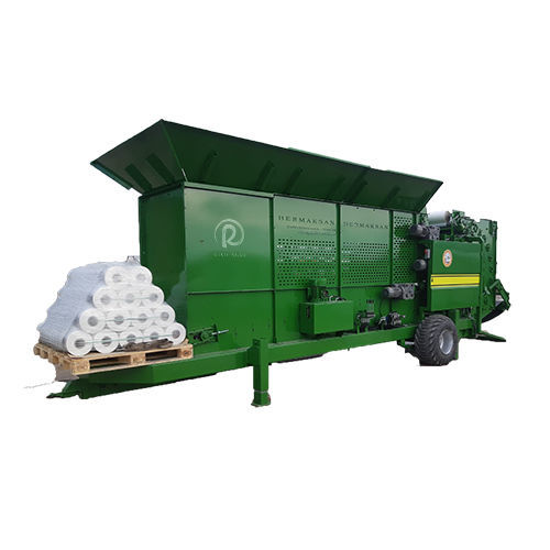 Пресс для круглых кип - RMCB-1600 - Rime Agri - с изменяемой камерой / небольшого размера