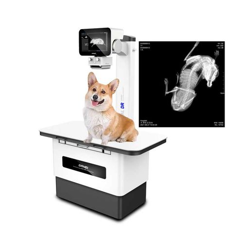Цифровая система ветеринарной рентгенографии - RV-32B - Dawei Veterinary Medical (jiangsu) co., ltd. - для домашних животных / фиксированная / со столом