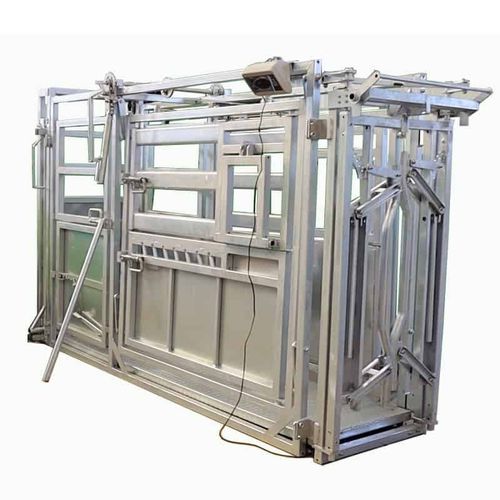 Станок для фиксации КРС для крупного рогатого скота - A001 - YYK BARN TECH LTD - с системой взвешивания
