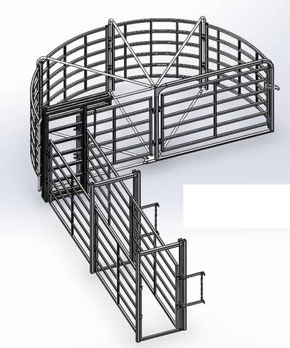 Система загона скота для крупного рогатого скота - OSS-180A - YYK BARN TECH LTD