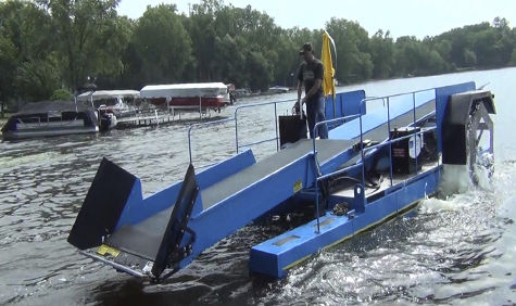 Уборочная машина подводная лодка для сбора водорослей - FB-120 Series - Aquarius Systems