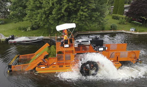 Уборочная машина подводная лодка для сбора водорослей - HM-620 Series - Aquarius Systems