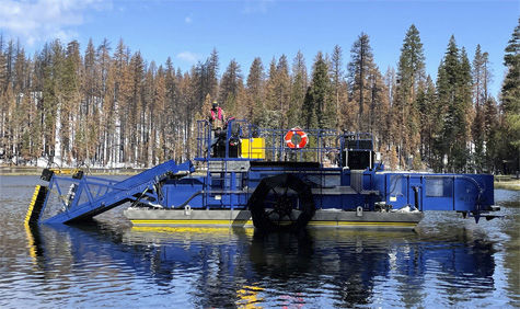 Уборочная машина подводная лодка для сбора водорослей - HM-820 Series - Aquarius Systems