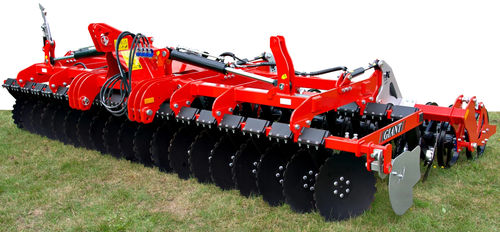 Навесной дисковый культиватор - GIANT - Premium Landmaschinen GmbH - 2 секции / с полевым катком / с гидравлическим регулятором