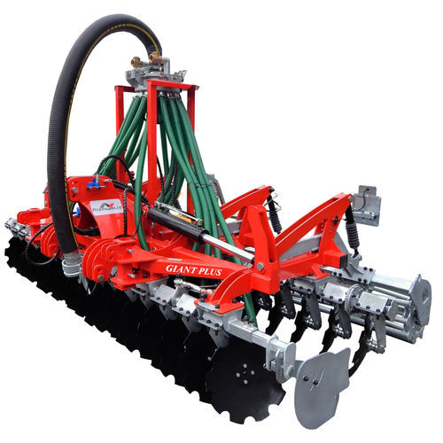 Навесной дисковый культиватор - GIANT PLUS - Premium Landmaschinen GmbH - 2 секции / с полевым катком / сцепка на три точки