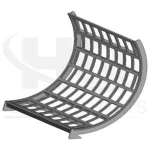 Сито из Hardox 500 - EB209 - HQ Chipper Parts