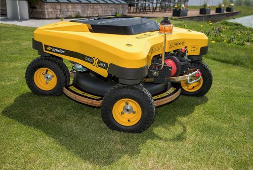 Роботизированная газонокосилка - CROSS LINER - Spider Mowers - электрическая / для наклонных участков