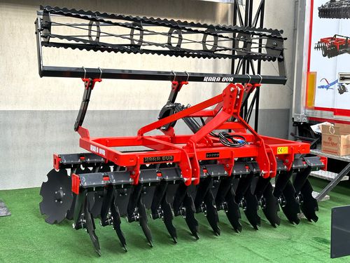 Навесной дисковый культиватор - SMUMD - Soil Master / Kara Ova - 1 секция / с полевым катком / с гидравлическим регулятором