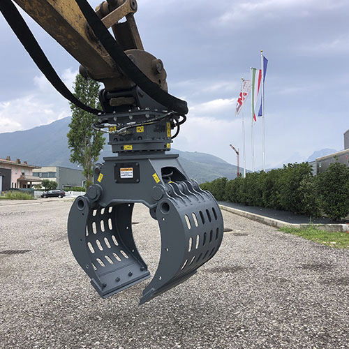Бревнозахват для лесохозяйственных работ - G120 - CM SRL - сельскохозяйственный / для мини-экскаваторов / для экскаватора