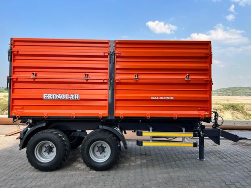 Опрокидной прицеп - TND-120-23 - ERDALLAR AGRICULTURAL MACHINERY - тандемный / сельскохозяйственный / 12 тонн