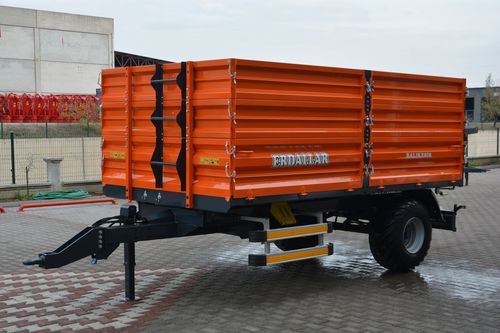 Опрокидной прицеп - RMK-60-13 - ERDALLAR AGRICULTURAL MACHINERY - одноосный / сельскохозяйственный / 6 тонн