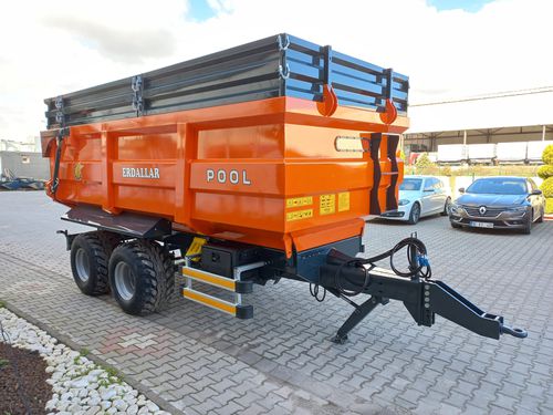 Опрокидной прицеп - 12H-211 POOL CASE - ERDALLAR AGRICULTURAL MACHINERY - тандемный / сельскохозяйственный / 12 тонн