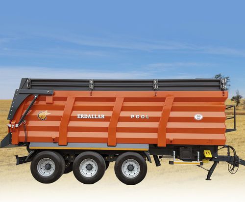 Опрокидной прицеп - 30H-311 - ERDALLAR AGRICULTURAL MACHINERY - трехосный / сельскохозяйственный / 30 тонн