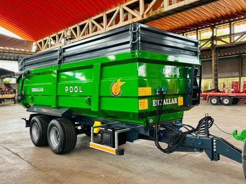 Опрокидной прицеп - 15H-211 - ERDALLAR AGRICULTURAL MACHINERY - тандемный / сельскохозяйственный / 15 тонн