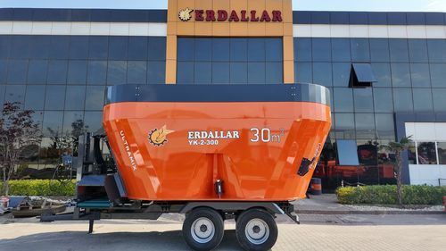 Вертикальный винтовой смеситель - MAK-30-12 - ERDALLAR AGRICULTURAL MACHINERY - прицепной / с фронтальной разгрузкой / с задней разгрузкой