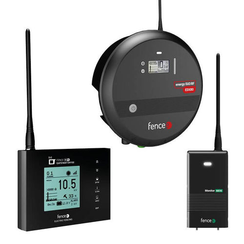 Умная система контроля - energizer 8 J + 1 monitor - VNT ELECTRONICS S.R.O. - для генератора электроизгороди / подключенная / цифровая