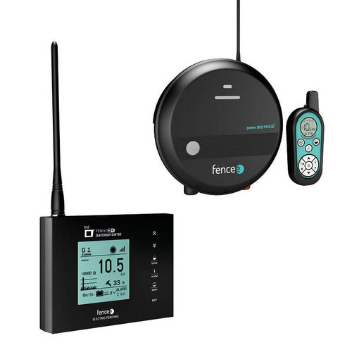 Система контроля для генератора электроизгороди - energizer 3J + 1 gateway - VNT ELECTRONICS S.R.O. - цифровая / беспроводная / умная