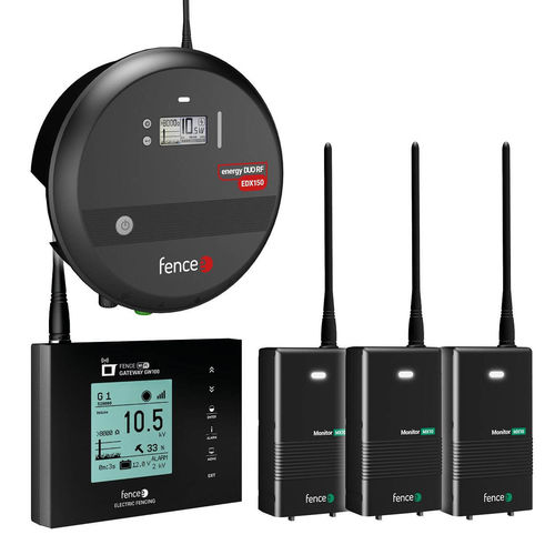 Система контроля для генератора электроизгороди - energizer 15 J + 3 monitors - VNT ELECTRONICS S.R.O. - цифровая / беспроводная / умная