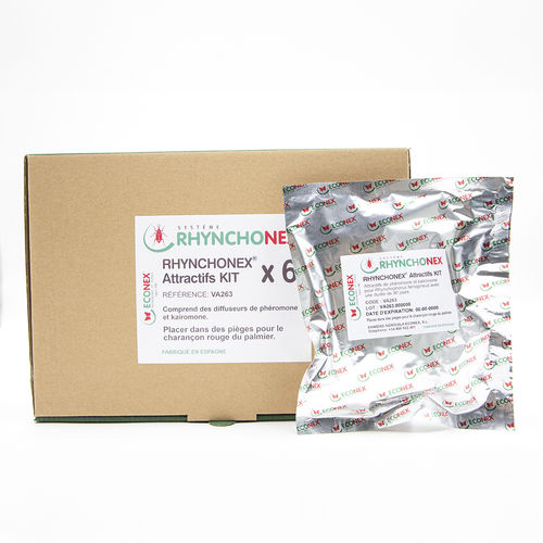Капсула с феромоном жесткокрылые - RHYNCHONEX&reg; ATTRACTIFS / 90 DAYS - SANIDAD AGRICOLA ECONEX S.L. - с кайромоном