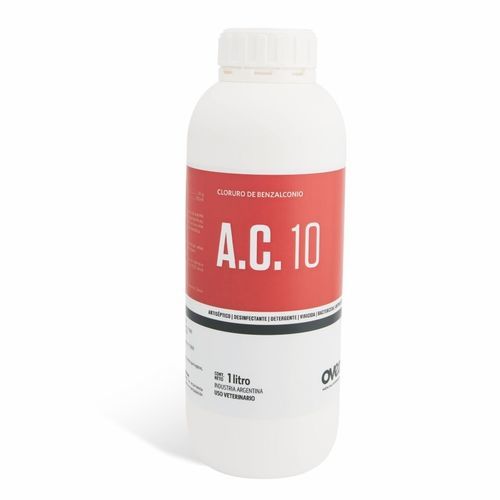 Дезинфицирующее средство жидкость - A.C. 10 - OVER Veterinary Medicine - для домашнего скота