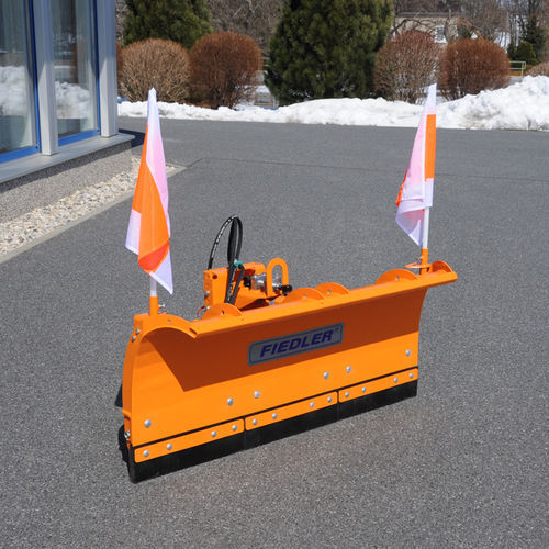 Прямой отвал снегоуборочный - FRS series - FIEDLER Maschinenbau und Technikvertrieb GmbH - с гидравлическим регулятором