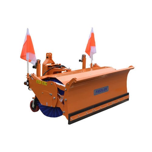 Навесная подметальная машина - FRK1600-2000 - FIEDLER Maschinenbau und Technikvertrieb GmbH - для дорог / снегоуборочная