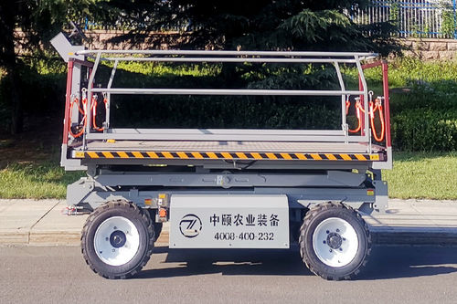 Тележка для сбора урожая для фруктового сада - 4GP-1200 - Weihai ZY Modern Agricultural Equipment Technology Co.,Ltd - самоходная / с электродвигателем
