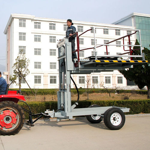Тележка для сбора урожая для фруктового сада - 800 Series - Weihai ZY Modern Agricultural Equipment Technology Co.,Ltd - прицепная / регулируемая по высоте