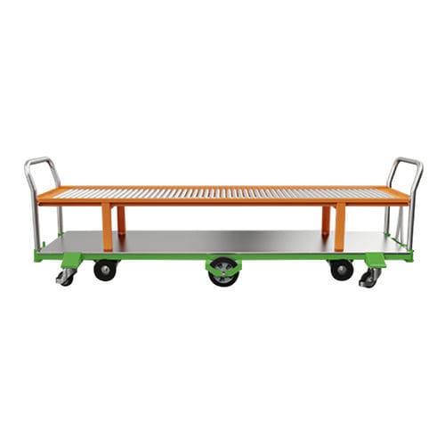 Тележка для сбора урожая для теплицы - CART-E Series - zhejiang rosberg tech co.ltd - толкаемая / для ухода за посадками
