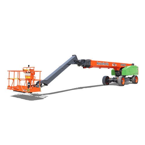 Самоходная рабочая платформа - BT44ERT - Zhejiang Dingli Machinery Co,Ltd - электрическая / 4 роликоподшипника с приводным валом
