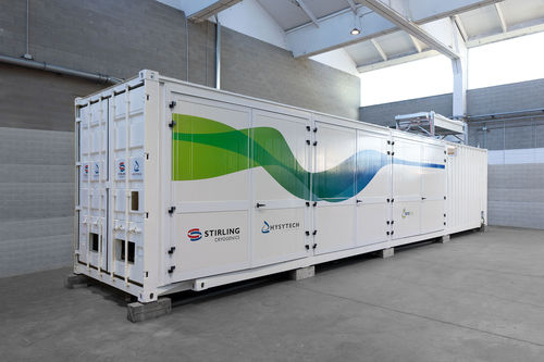 Электрогенератор из биометана - Bio-LNG - HYSYTECH SRL - в контейнере / сельскохозяйственный