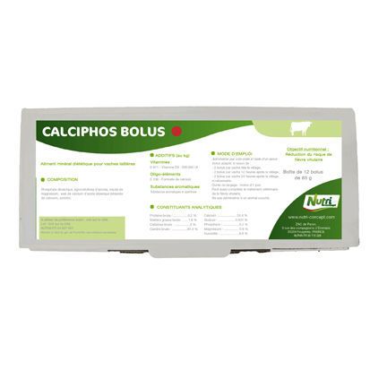 Болюс питание - CALCIPHOS - NUTRI-CONCEPT - для крупного рогатого скота / сокращает риск молочной лихорадки / кальций