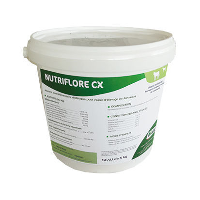 Кормовая добавка для животных - NUTRIFLORE CX - NUTRI-CONCEPT - для телят / в форме порошка / для очищения кишечника