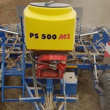 Пневматическая линейная сеялка - PS 500 M2 - APV APV - Technische Produkte GmbH - с бороной