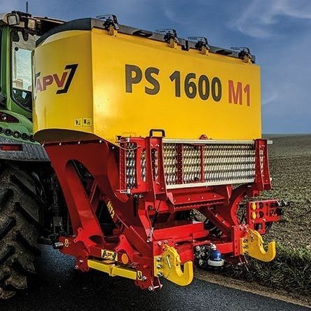 Пневматическая линейная сеялка - PS 1600 M1 with MT2 M1 - APV APV - Technische Produkte GmbH - для установки на трактор / сцепка на три точки