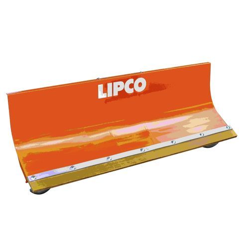 Прямой отвал снегоуборочный - RS - LIPCO - с резиновым скребком