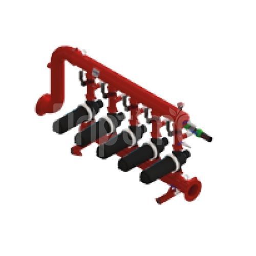 Дисковый оросительный фильтр - DF-M series - DRIPTIME IRRIGATION SYSTEMS - из пластика / полуавтоматический
