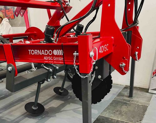 Дисковый наматыватель пластиковой пленки - TORNADO - 4Disc GmbH