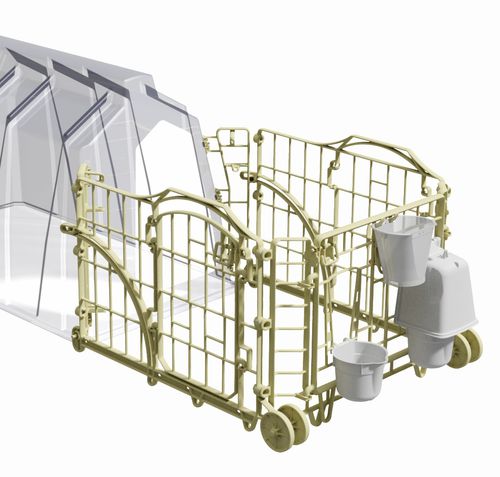Барьер для домашнего скота - Plastic fence - Welfare-Farm - для стойла / для телят / из пластика