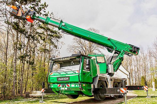 Валочная головка для прореживания - Albach Maschinen AG