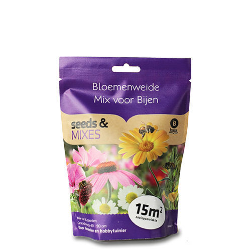 Семена цветов смесь - 7034150 - BAZA Seeds Holland b.v. - годовой / желтый / розовый