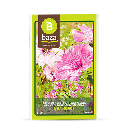 Семена цветов смесь - 6196 - BAZA Seeds Holland b.v. - годовой / розовый / для сада