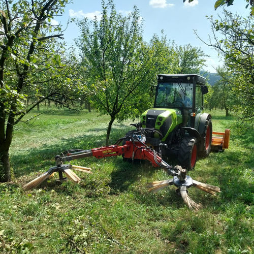 Подметальная машина для установки на трактор - PA 20 - CABA INDUSTRIE Srl - для деревьев / для фруктов / садоводческая
