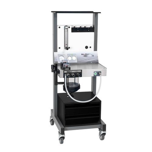 Мобильная ветеринарная установка для анестезии - Moduflex Optimax - Dispomed - с электронным управлением