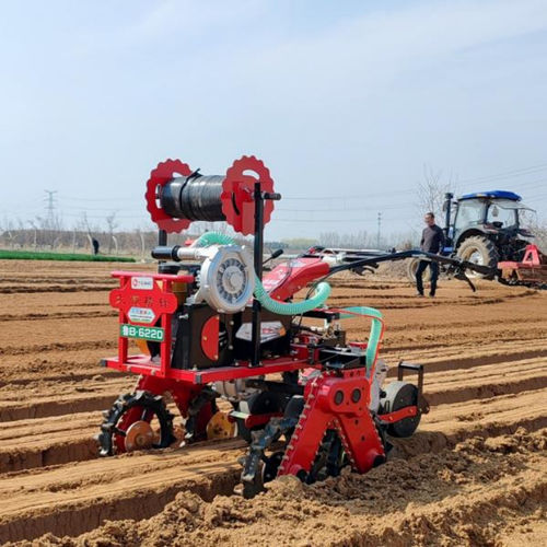 Пневматическая сеялка точного высева - 2BSR-2H - Qingdao Dashun Jingfeng Agricultural Machinery Co., Ltd. - 2 ряда / овощная / толкаемого типа