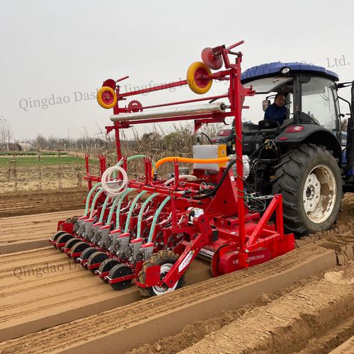 Пневматическая сеялка точного высева - 2QS-8H - Qingdao Dashun Jingfeng Agricultural Machinery Co., Ltd. - 8 рядов / овощная / сцепка на три точки