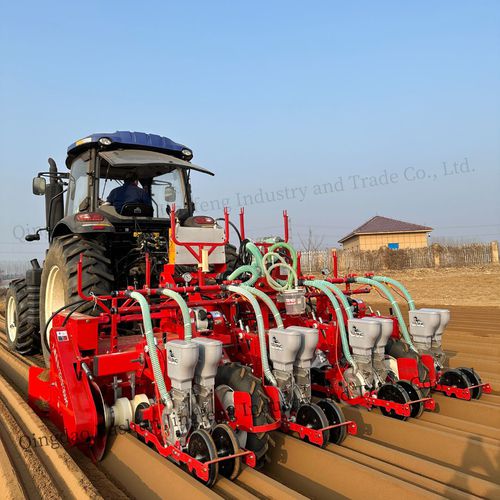Пневматическая сеялка точного высева - 2BSX-8H - Qingdao Dashun Jingfeng Agricultural Machinery Co., Ltd. - 8 рядов / овощная / сцепка на три точки