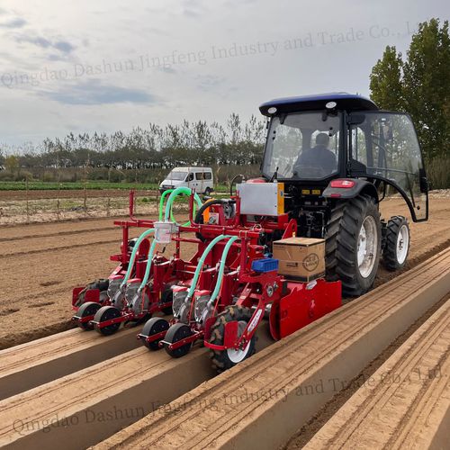 Пневматическая сеялка точного высева - 2BS-4H - Qingdao Dashun Jingfeng Agricultural Machinery Co., Ltd. - 4 ряда / овощная / сцепка на три точки